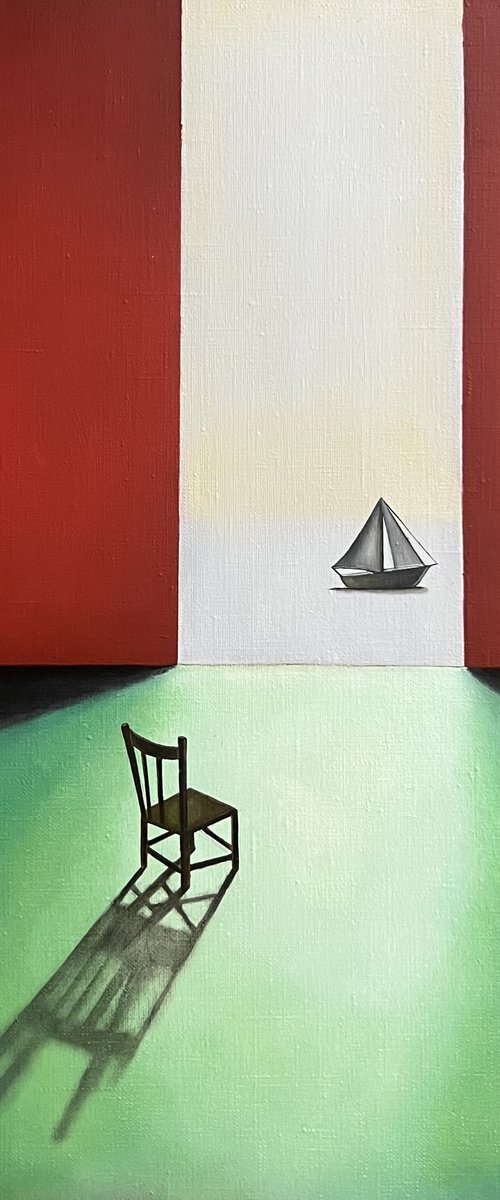 Scarlet sails by Nina Grigel