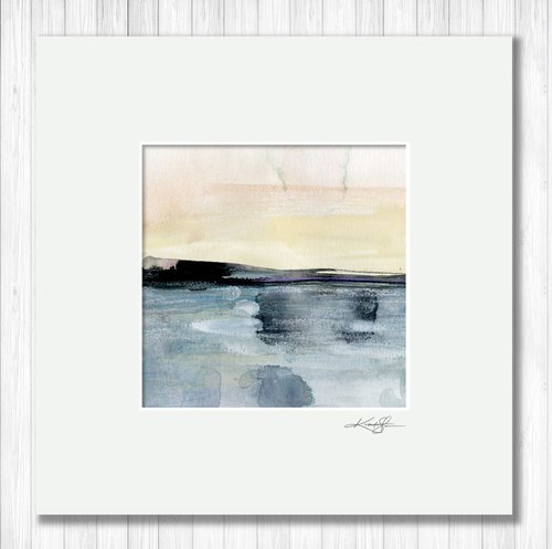 Tranquil Dreams 6 - Abstract Landscape/Seascape Painting by Kathy Morton Stanion by Kathy Morton Stanion