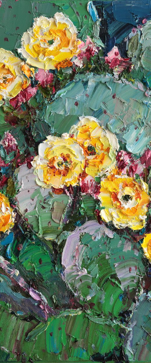 Blooming Cactus by Anastasiia Valiulina