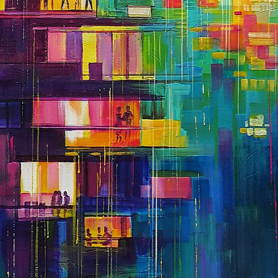 Sunset in the City