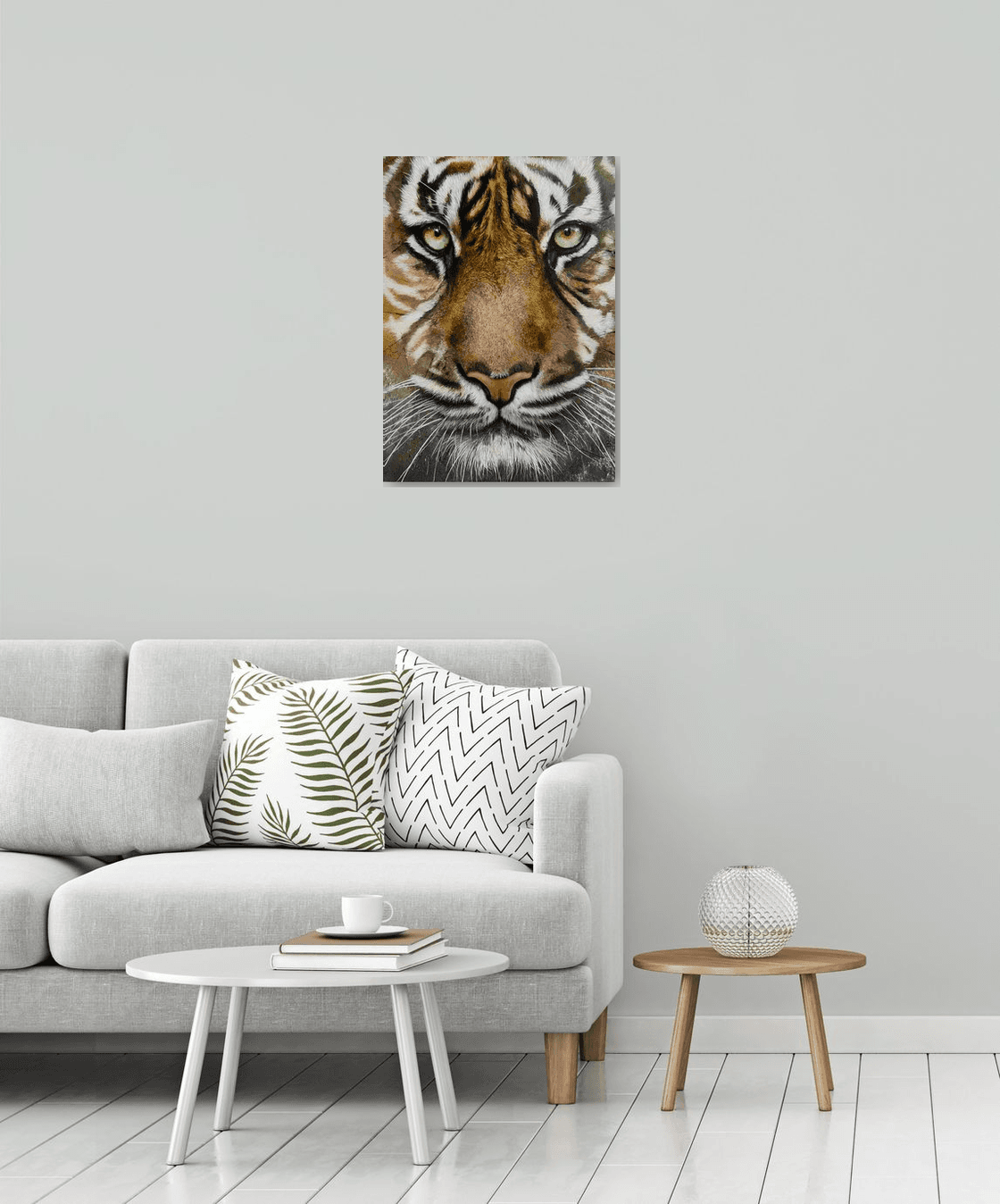 Tiger Eye Acrylic painting by Paul Hardern | Artfinder