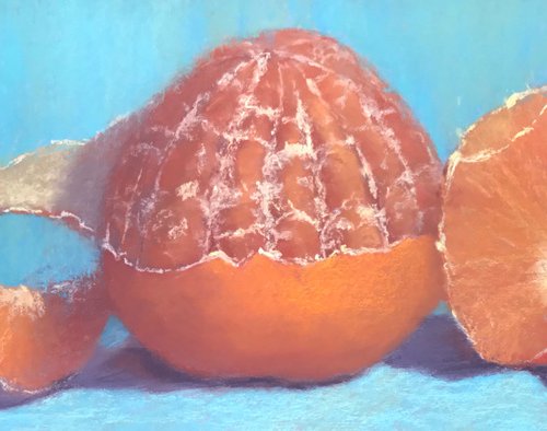 Metre of tangerines by Nataly Mikhailiuk