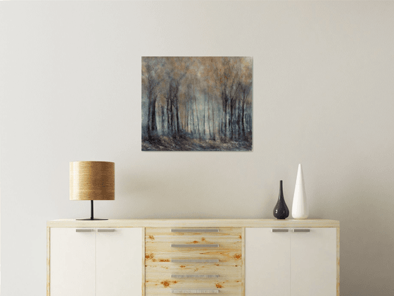 Woodland Large Landscape on Card