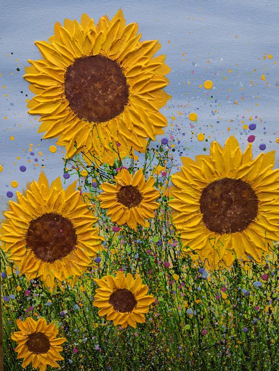 Say It With Sunflowers - reserved