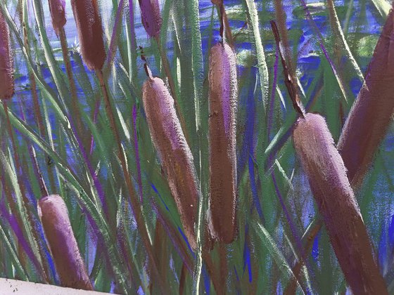 Cattails - From Giverny with love