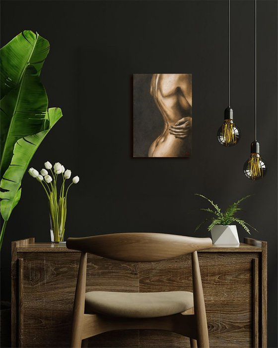 Trust Boundary - Warm Brown Nude