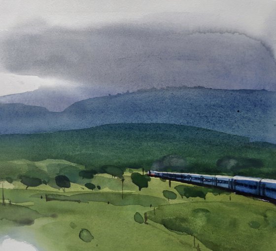 Green grass, blue sky express-ed