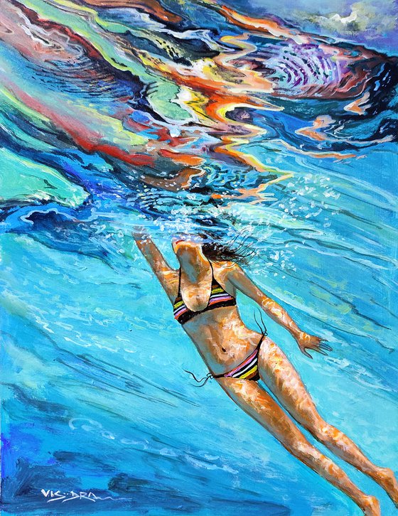 Girl swimming17