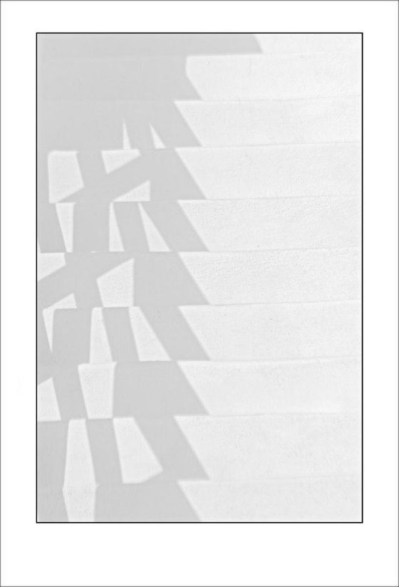 From the Greek Minimalism series: Greek Architectural Detail (White and White) # 3, Santorini, Greece