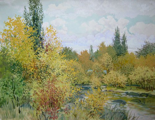 Kamyanka River by Valeriy Savenets-1