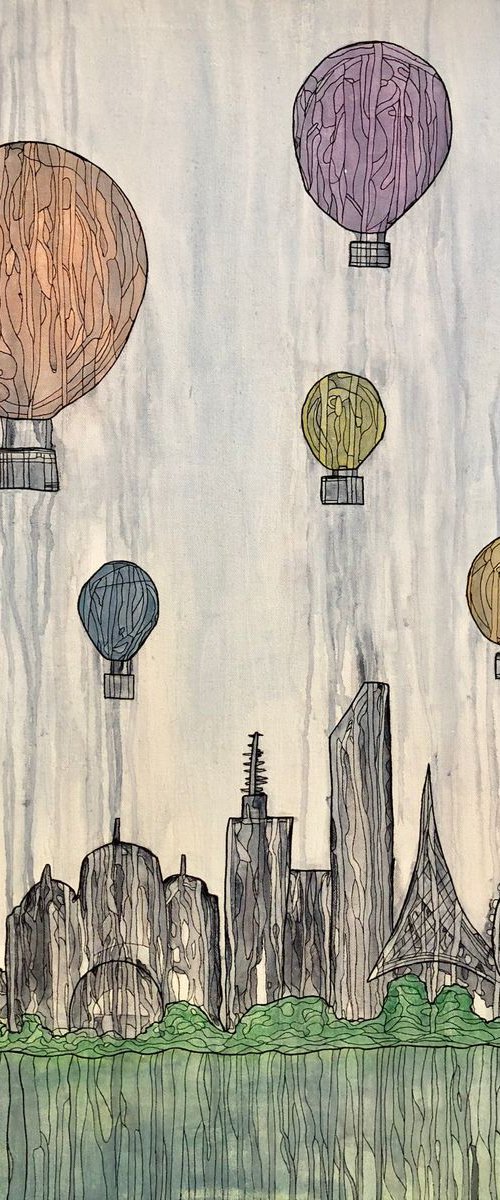 Balloons over Melbourne CZ19038 by Carol Zsolt