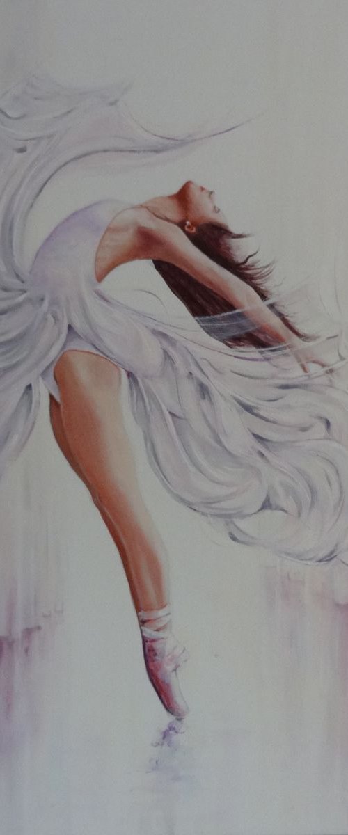 Ballet 2 commission by Mel Davies Original Art