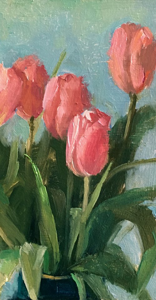 Spring Happiness (framed) by Ling Strube