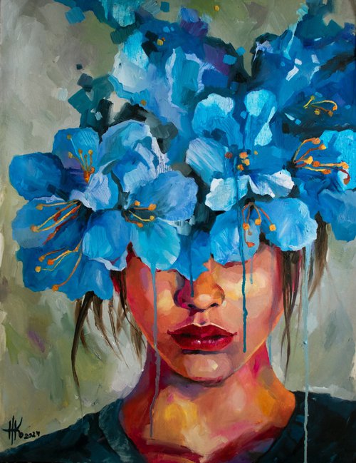 Floral Veil by Zhanna Kondratenko