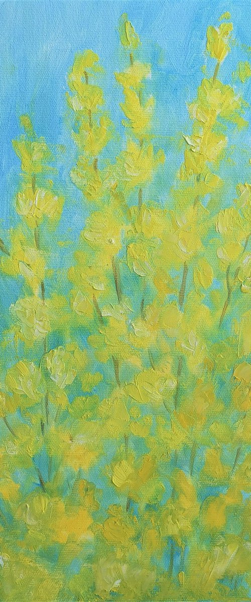 Forsythia by Elena Mosurak