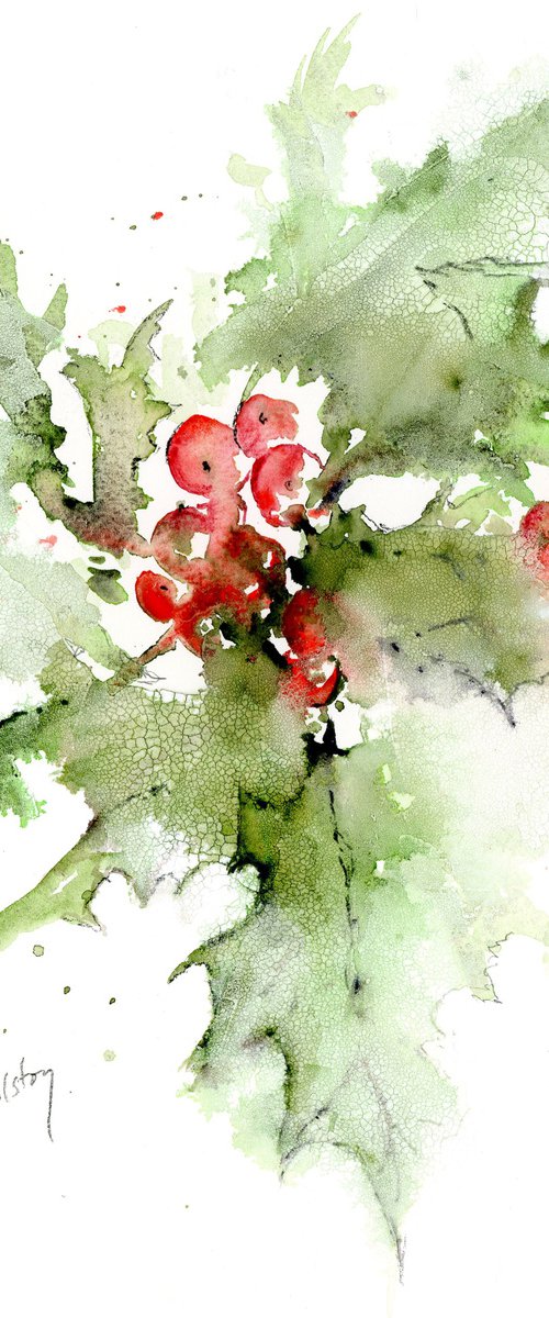 Holly and Berries by Alex Tolstoy