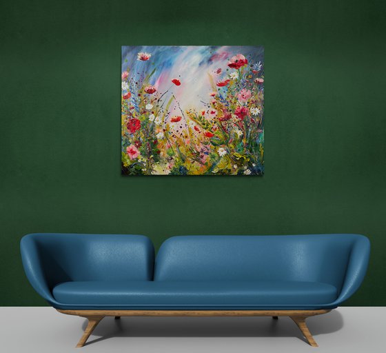 Grow wild! *Large painting*