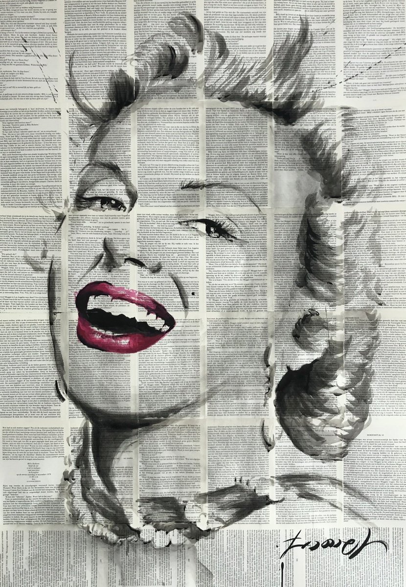 Marilyn Monroe (Blonde) by H.Tomeh