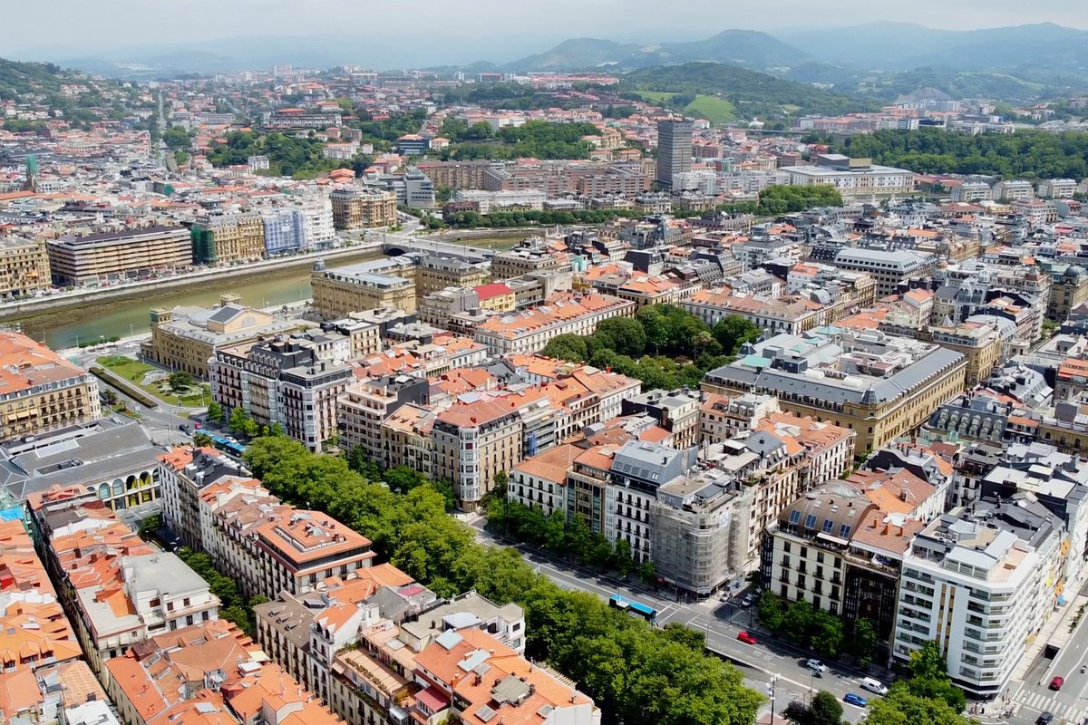 Landscape Photograph By Tatiana Zappa, 24 X 16", San Sebastian Iii, Original Artwork