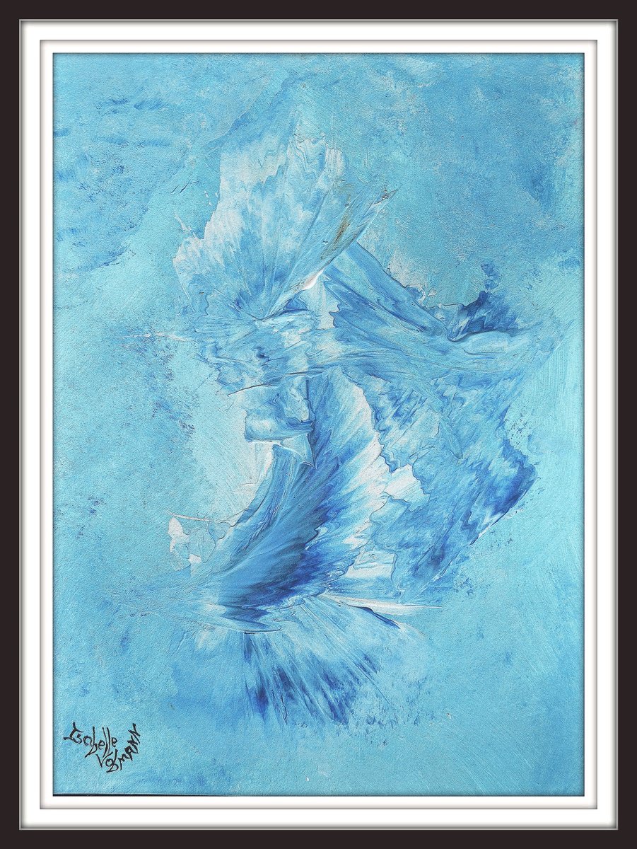 Exclusive for you N.3 - abstract -palette knife- by Isabelle Vobmann