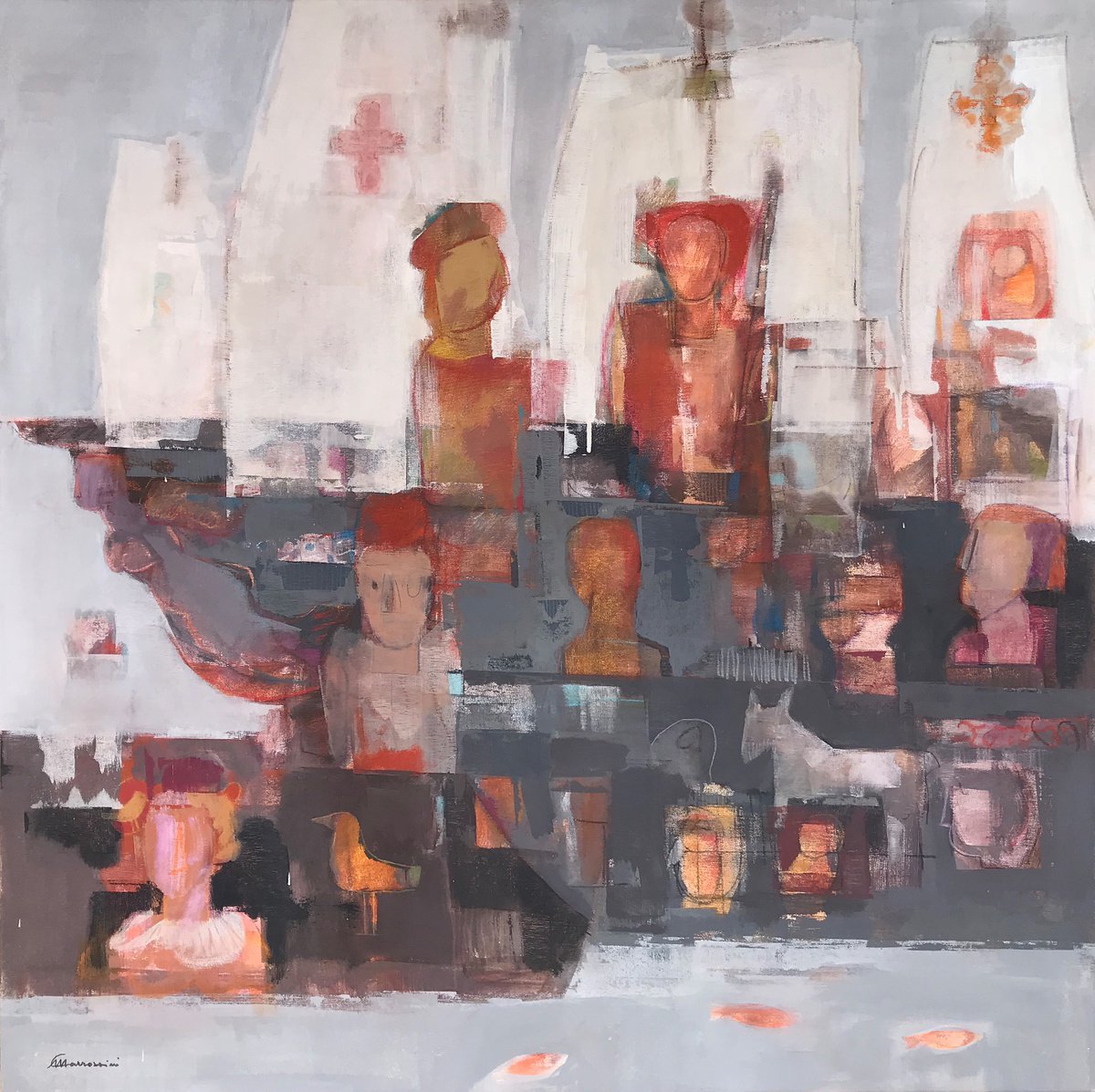 Cristobal By Marcello Carrozzini, 35 X 35, Artwork For Sale On Artfinder