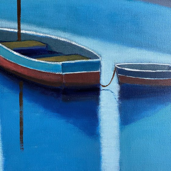Evening Harbour Moorings