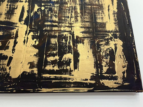 Gold Leaf 70x70x2 cm