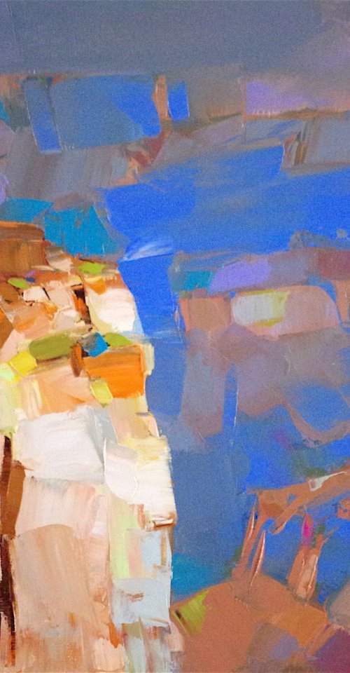 Grand Canyon - Sunrise, Landscape oil painting, 20x16 One of a kind, Signed, Hand Painted by Vahe Yeremyan