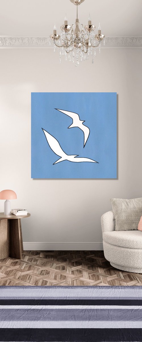 Blue Sky #31 by Marina Krylova