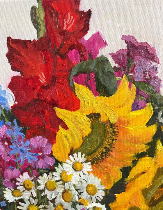 Colorful Flowers Still life