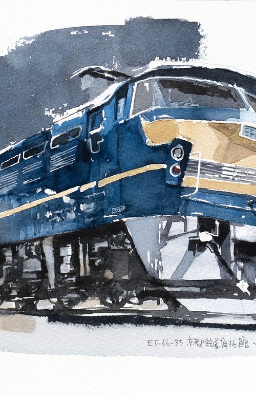 EF66 Electric Locomotive by Masato Watanabe