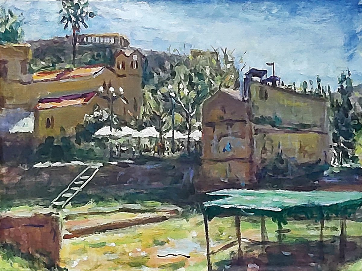  Civilisations Meeting Point By Dimitris Voyiazoglou, 20 X 17, Artwork For Sale On Artfinder