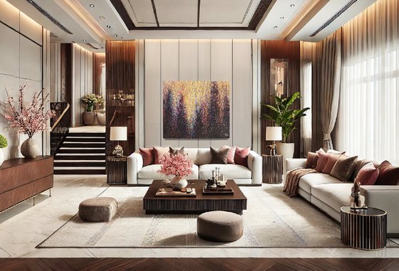 Golden Rain - Violet