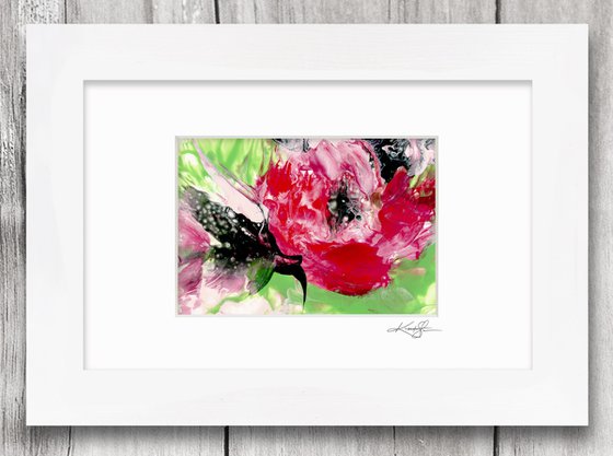 Blooming Magic 213 - Abstract Floral Painting by Kathy Morton Stanion