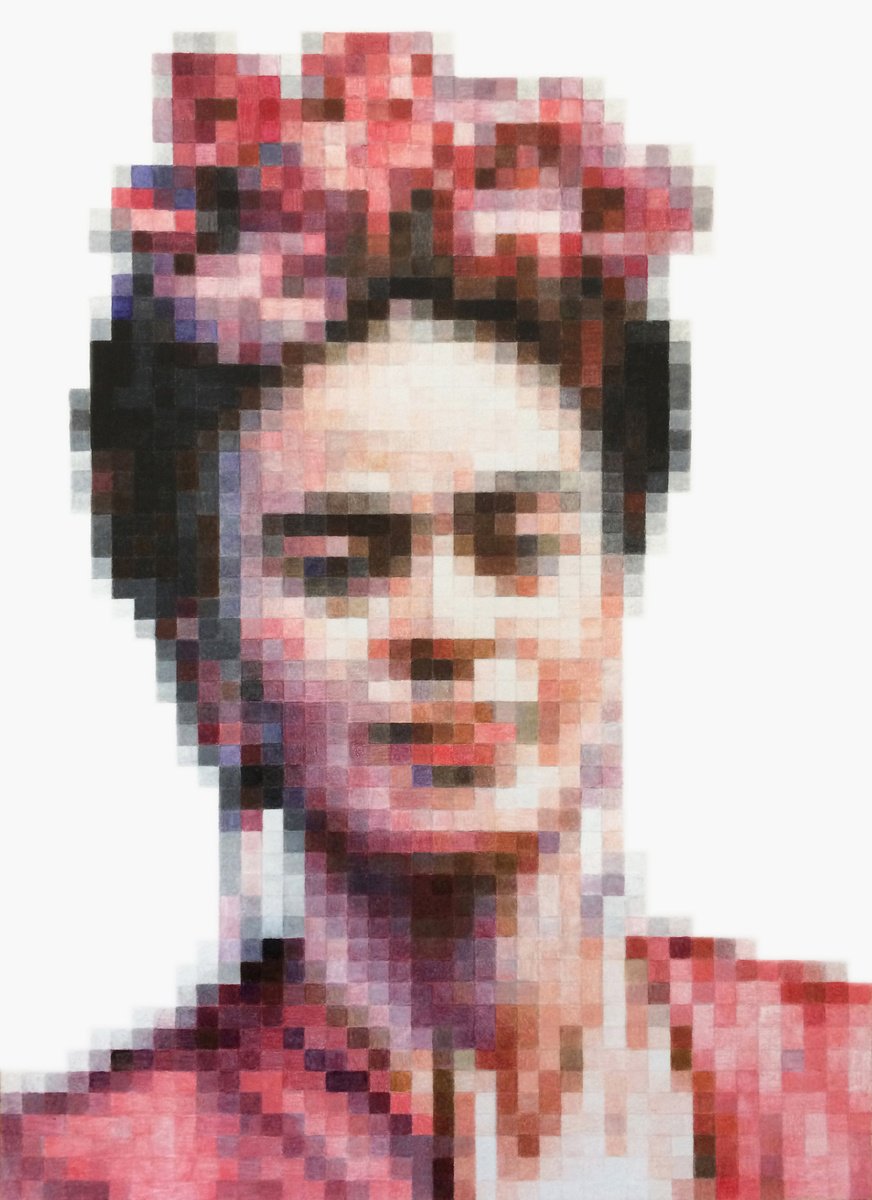 Pixel Frida by A-criticArt