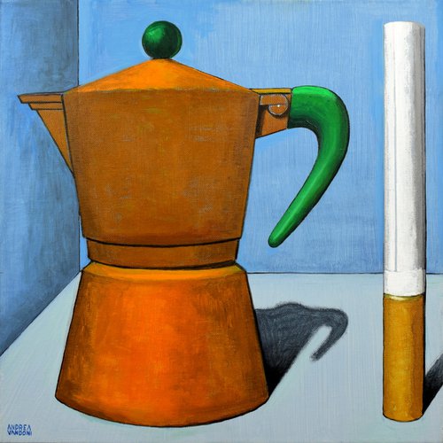 COFFEE AND CIGARETTE - 8 by Andrea Vandoni
