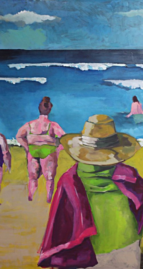 At the Beach by Ulli Schmitt