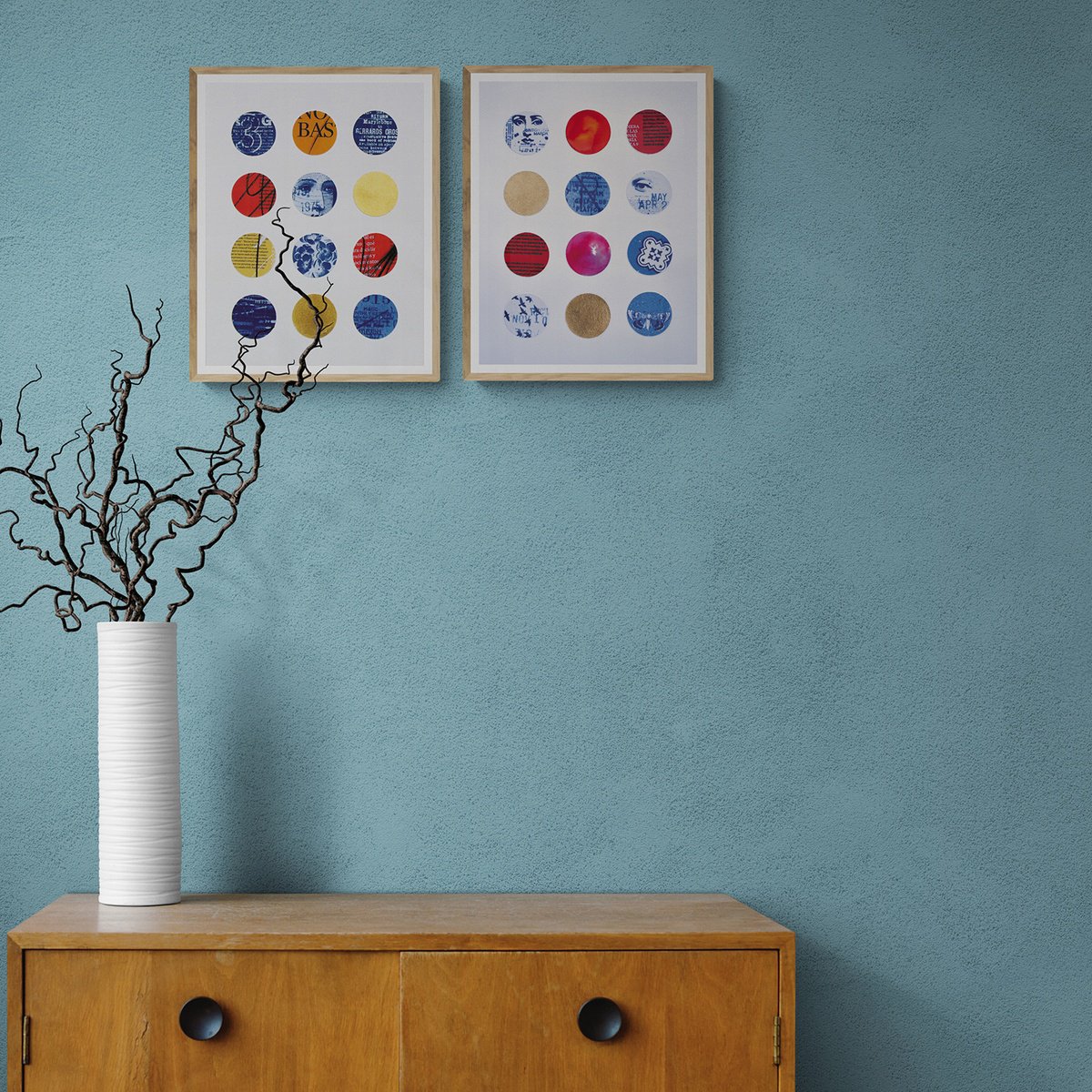 Portrait Collage By Manel Villalonga, 11 X 14", 64 Memories, Original Artwork