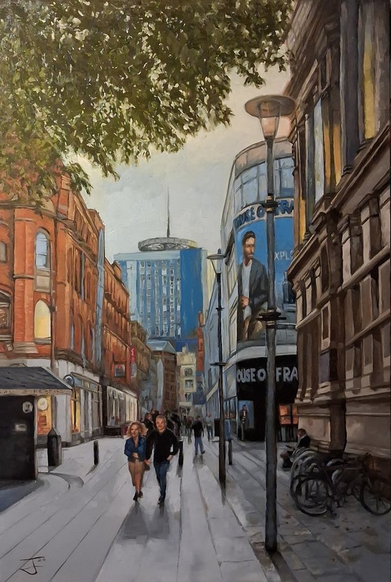 City Walk -The Hayes towards Wharton Street