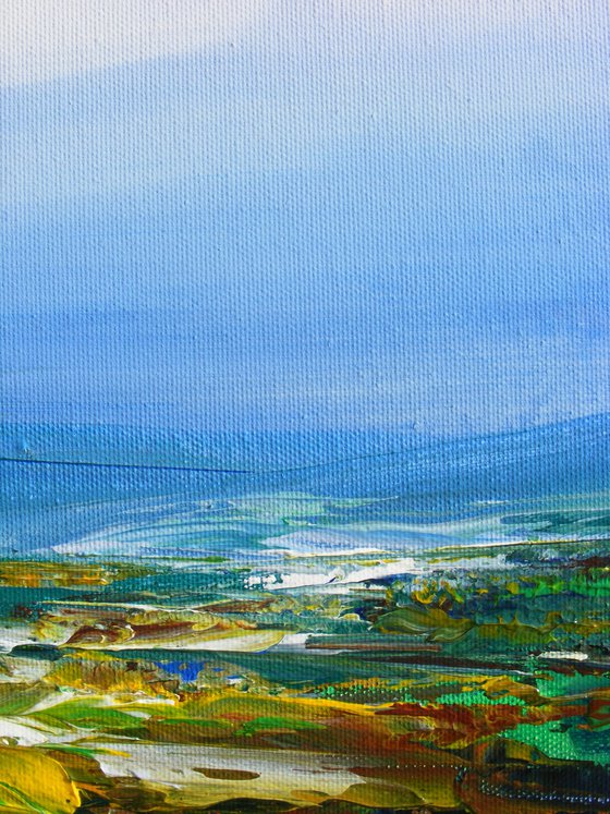 " Where Heaven Touches the Earth-2 "  80x60cm....SPECIAL PRICE!!!