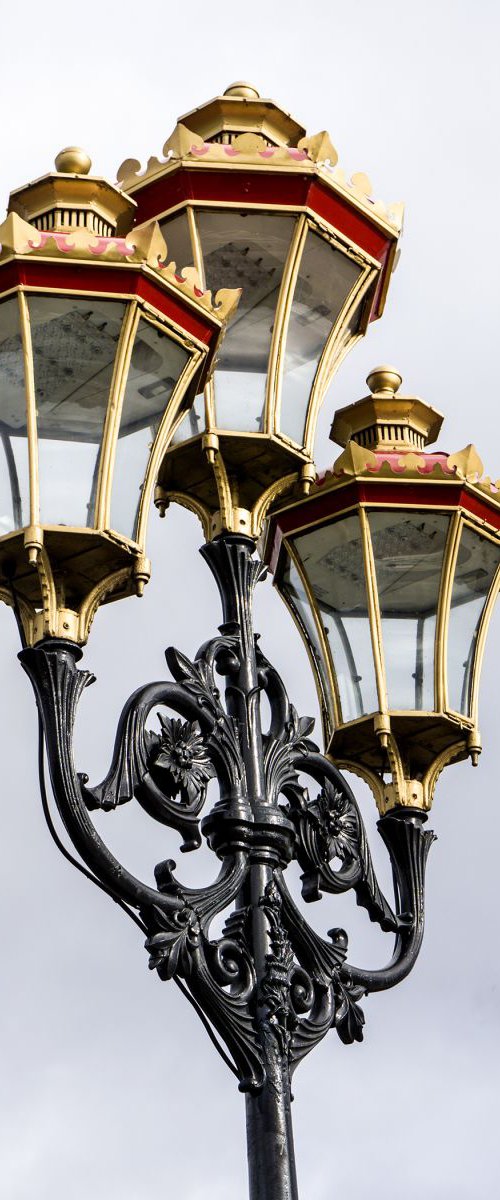 Putney Streetlamp Limited edition  1/20 12"x18" by Laura Fitzpatrick