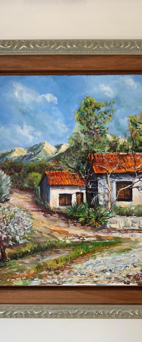 Spring in Silikou Village by Olga McNamara