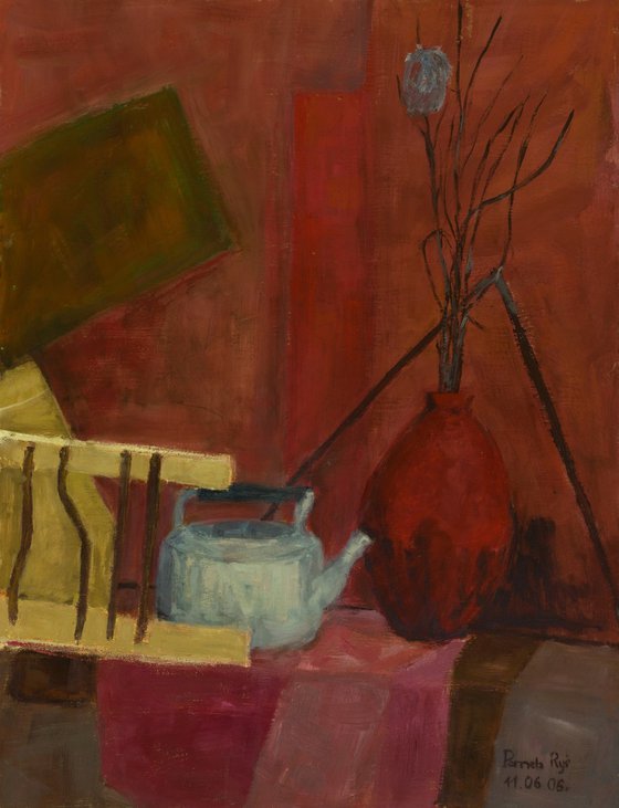 Red Still Life