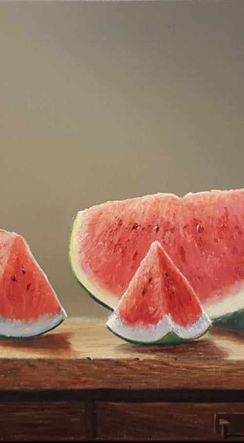 Shapes of watermelon by Diana Janson