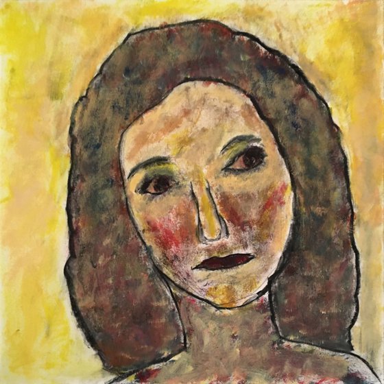 Study of a woman portrait XV
