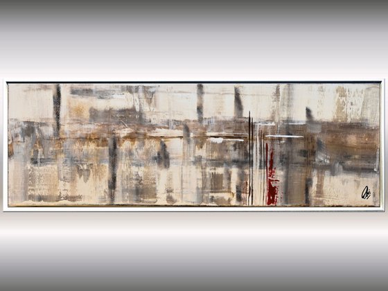 Nubia  - Abstract Art - Acrylic Painting - Canvas Art - Framed Painting - Abstract Painting - Industrial Art