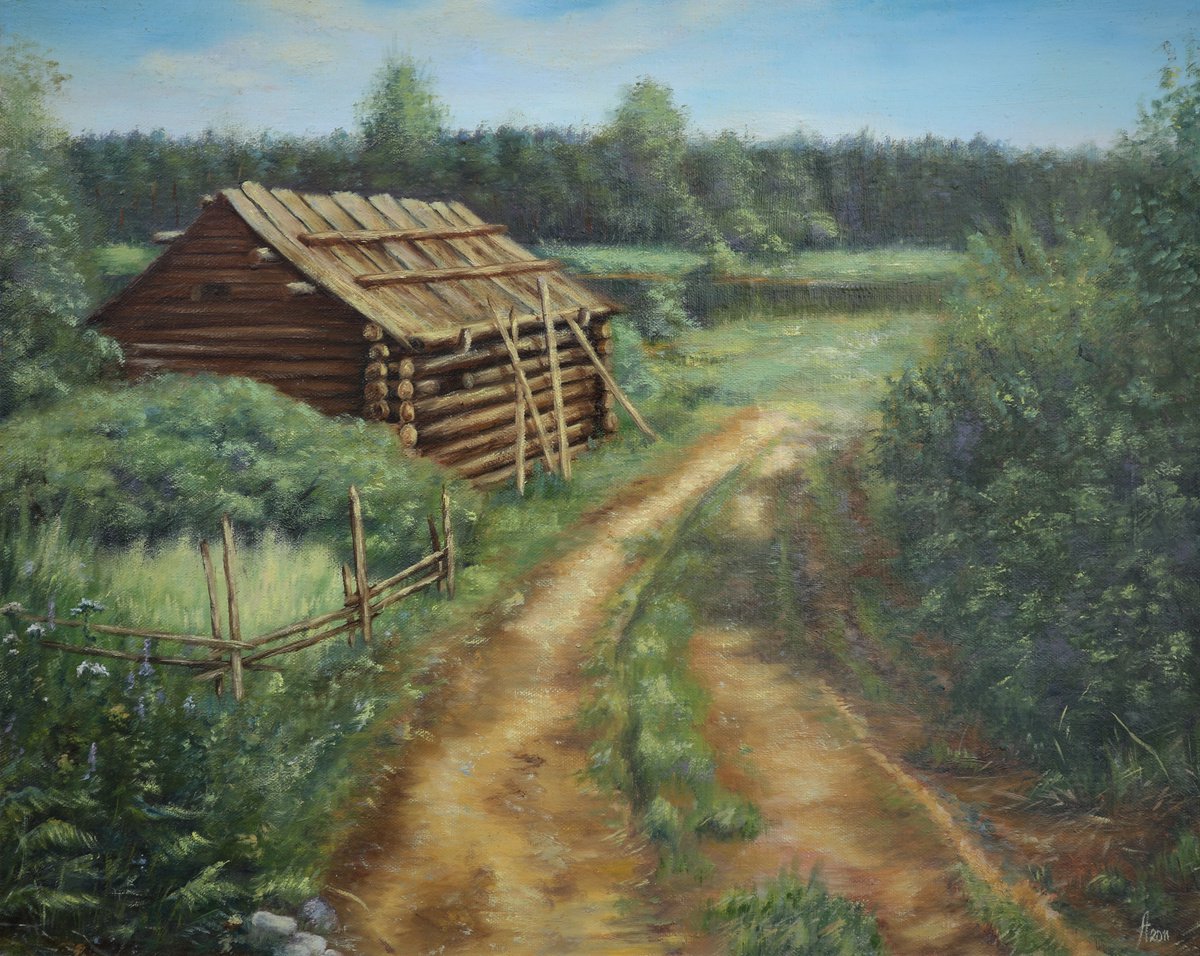 Summer landscape by Anna Shurakova