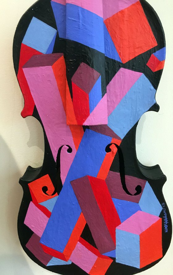 Cubist Violin