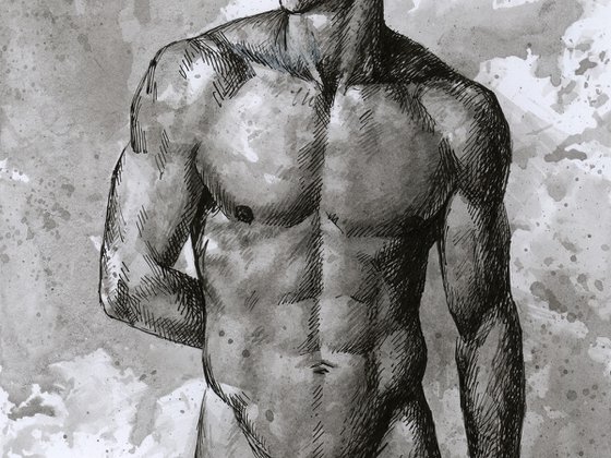 NAKED MALE TORSO