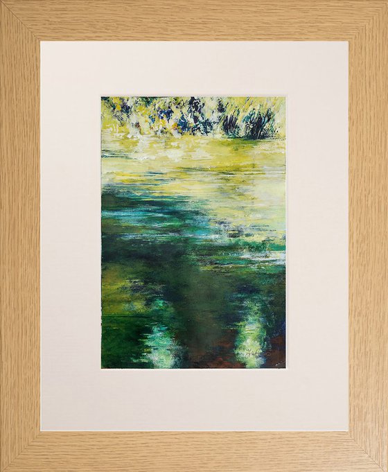 BROOMHILL POND 1  colour study